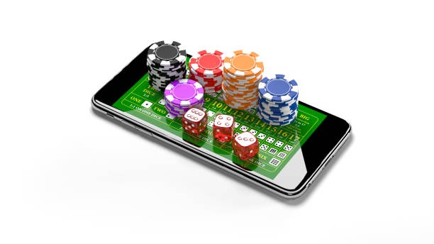 Live dealer table interface on a mobile screen